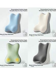Adjustable Detachable Ergonomic Memory Foam Backrest Pillow, Bed Wedge Pillow With Leg Elevation Wedge Support, Inclined Back Support For Reading, Suitable For Bed, Sofa, Travel, Home Bedroom, Playing Mobile Games, Watching TV Series - A - View 11
