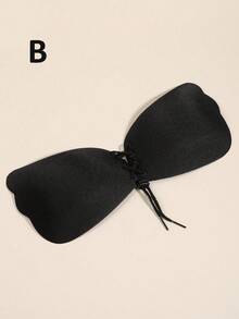 Self-Adhesive Invisible Bras With Strapless Wing Design Drawstring Reusable Push Up Sticky Bra Breathable Backless Boob Tape Non-Slip Nipple Cover Suitable For Dresses Evening Gowns Wedding Dresses Plus Size Women's Lingerie Accessories - Multicolor - View 14