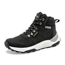 Men Mountaineering Boots - Black - View 6