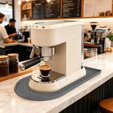 Silicone Coffee Bar Mat, Heat Resistant, Non-Slip, Leak-Proof, 15.8" X 8" Protective Mat, Suitable For Coffee Machines And Espresso Machines - Multicolor - View 4
