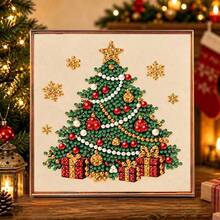 4pcs Christmas Pearl Art DIY Pearl Painting, Bedroom Decor Painting, Santa Claus Reindeer Christmas Tree Diamond Painting Handmade Home Decor, Suitable For Living Room, Bedroom, Christmas Party, Home Decor, Dining Room Decor, Holiday Arrangement, Party Decor, Christmas Party Supplies, Best Choice For Christmas And New Year Gifts - View 6