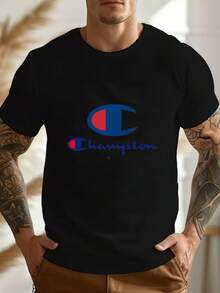 Men T-Shirts - 黑色 - 查看 7