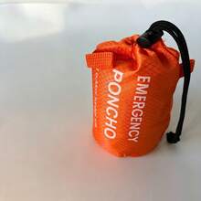Outdoor Survival Emergency Raincoat, Lightweight Portable Thermal Cloak, Hiking Exploration Emergency Heat-Lock Survival Blanket - Multicolor - View 8