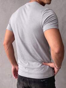 Men T-Shirts - Light Grey - View 2