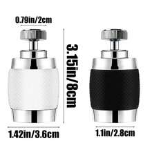 Universal Swivel Faucet Spout For Vegetable Sink, Filter, Extendable Aerator, Swing Arm Adapter, Splash-Proof Head - Two-speed Frother - View 3