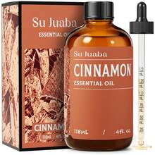 Minyak Esensial Kayu Manis SU JUABA untuk Pijat, Perawatan Kulit, Aromaterapi, Meningkatkan Konsentrasi, Pijat Relaksasi, Serbaguna untuk DIY & Pembersihan Rumah - 118mL / 4 Fl.Oz - Kayu manis - View 7