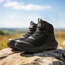 Men Military & Tactical Boots - Black - View 1