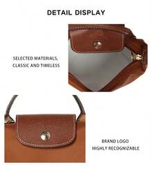 Longchamp Le Pliage Original Series Ladies' Handbag 34175 089 504 - Cognac 34175 089 504 - View 9