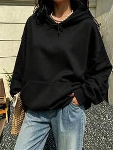 Women Sweatshirts & Hoodies - Black - View 3