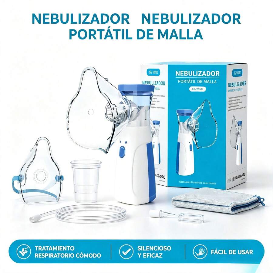 Cuidado respiratorio cómodo en tu dormitorio, uso tranquilo día y noche - Blanco - Ver 1