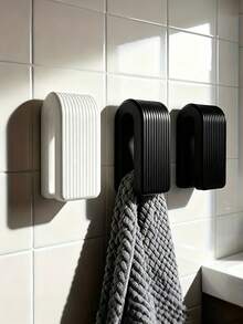 Gravity Wall-Mounted Towel Rack With Auto Lock, Novel Towel Holder, Unique Surprise Gift - Multicolor - View 2