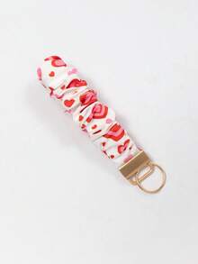 Sweet Women's Daily Gift Elastic Wrist Key Chain, Multi-Purpose Key Holder And Bag Charm, Suitable For Keys, Phones, ID Badges, Perfect For Holiday Gifts - Multicolor - View 12