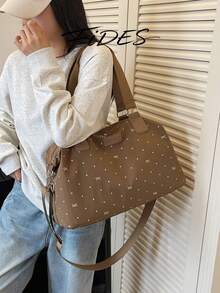 Travel Duffel Bags - Coffee - View 5