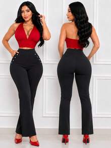 Women Leggings - Black - View 14