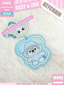 K-Pop Sk Keychain, Straykidd Keychain, IN, Know, Tasy Derivative Design, Acrylic Keychain, Cute Design, Bag Decoration/Car Key Decoration, Suitable For Family And Friends - Tasy Style - View 10