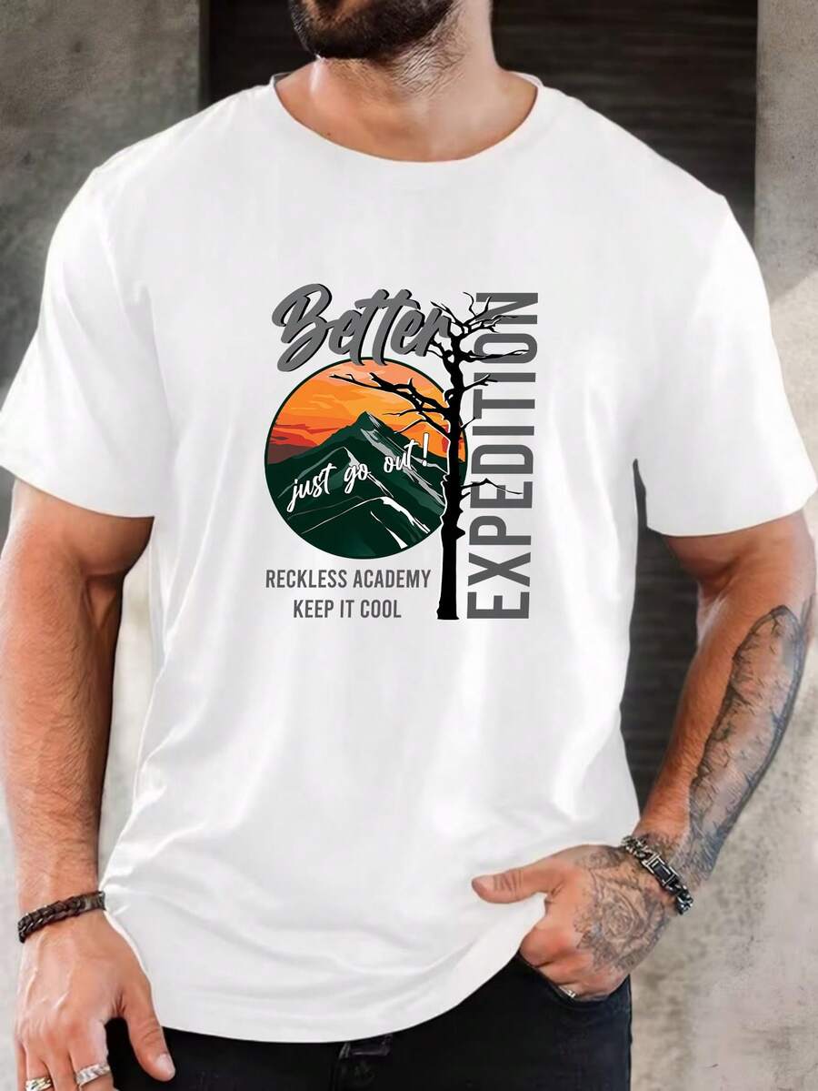 Camisetas de hombre - Blanco - Ver 1