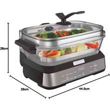 Cuisinart Vaporera Digital de vidrio - Ver 4