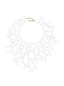 Xiacheng 1Pc Gothic Corals Choker Necklace Versatile Fashion Pieces Accessory Portable For Stylish Outfits Ladies,Women Unique Punk Y2K Jewelry For Halloween - White - View 10