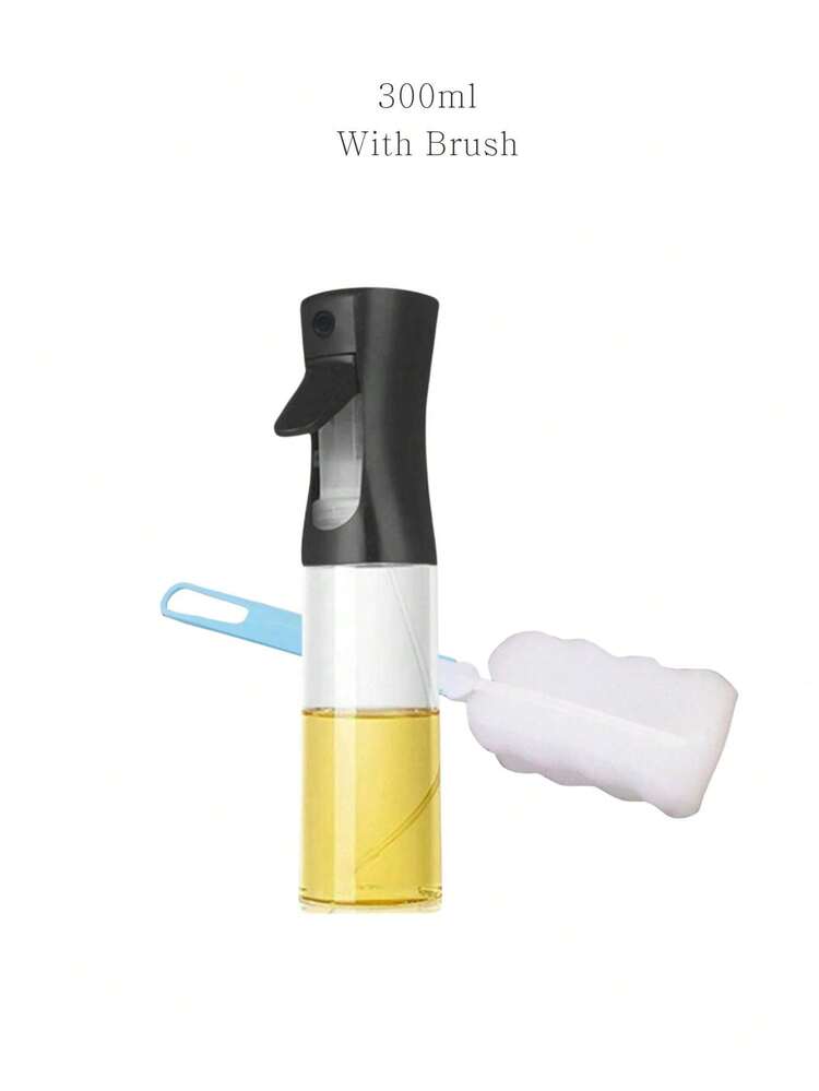 白色/黑色塑膠現代透明油噴瓶附刷子，廚房用油噴霧器，適用於露營、燒烤、沙拉、烘焙、烹飪、煎炸、派對，廚房工具/燒烤工具 - 多款 - 查看 12
