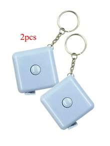 1 thước dây mini 59.06 inch đo cơ thể, thước đo may mặc vải đan thủ công tại nhà, thước rút hai thang đo, màu ngẫu nhiên - A - Xem 8
