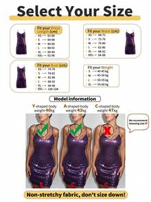 Women's Solid Color Sequin Slip Dress, Suitable For Evening Dates, Parties, Birthdays, Music Festivals Vacation Wedding Party Fall - Purple - View 3