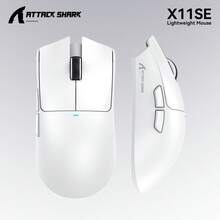Mouse Gaming Bluetooth Nirkabel ATTACK SHARK, Daya Tahan Baterai Lama, Tiga Mode, Ringan - View 13