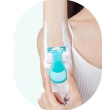 3pcs Women's Shaving Razor Set, Home Hair Removal Tool For Underarm, Leg, Pubic Hair Trimming And Cleaning, Private Area Shaver, Leg Razor, Replaceable Blade Head, Christmas, Back To School, Holiday, New Year Gift, Perfect Party Gift, Party Favor, Women's Gift, Perfect Gift For Mom - Multicolor - View 4