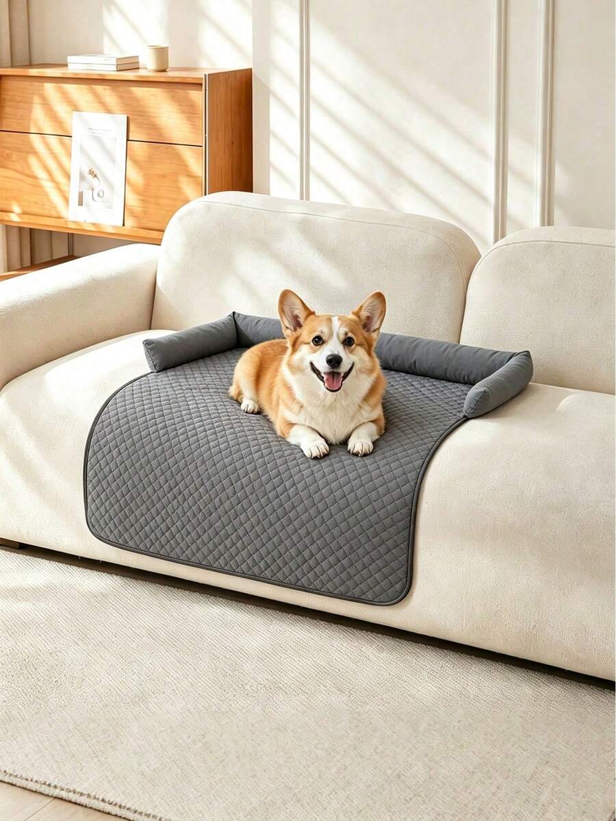 Pet Sofa - Dark Grey - View 1
