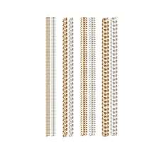 12pcs Ring Size Adjuster - 4 Sizes Plastic Ring Inserts With Storage Box, Invisible Coil Ring Sizer, Unisex Ring Measurement Tool, Reduce Ring Size Without Resizing (Clear + Gold) - Multi-color - View 11