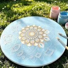 Set Templat Mandala PET Transparan 42 Buah, Stensil Kerajinan Seni DIY dengan 14 Pola Dasar & 3 Ukuran, Sempurna untuk Lukisan Titik, Pola Geometris, Seni Mandala, Menjahit Kain, Quilting, dan Proyek Kerajinan Tangan DIY Kreatif - Klasik - View 5