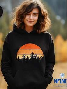Women Sweatshirts & Hoodies - 黑色 - 查看 1