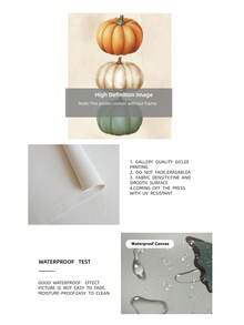 1pc Frameless Vintage Pumpkin Patch Farmhouse Fall Wall Art Dorm Gift - Multi-color - View 11