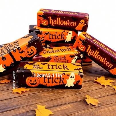 Juguete de pan de rosquilla de colores de Halloween para apretar, juguete de fermentación lenta, rosquillas con varios elementos circulares de Halloween, perfecto para juguetes de fiesta infantil, regalos de fiesta de Halloween, rellenos de bolsas de regalo de vacaciones, rellenos de cajas de dulces de Halloween - Estilos aleatorios