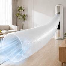 Air Conditioner Duct Extension Bag, Ventilation Pipe Splitter Bag, 1 AC Unit Connects 2 Rooms, Save Home Expenses, Cooling Solution For Office And Bedroom, Includes Installation Tape - Multicolor - View 4