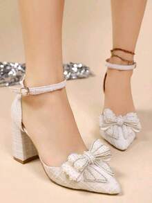 Women Pumps - White - View 1