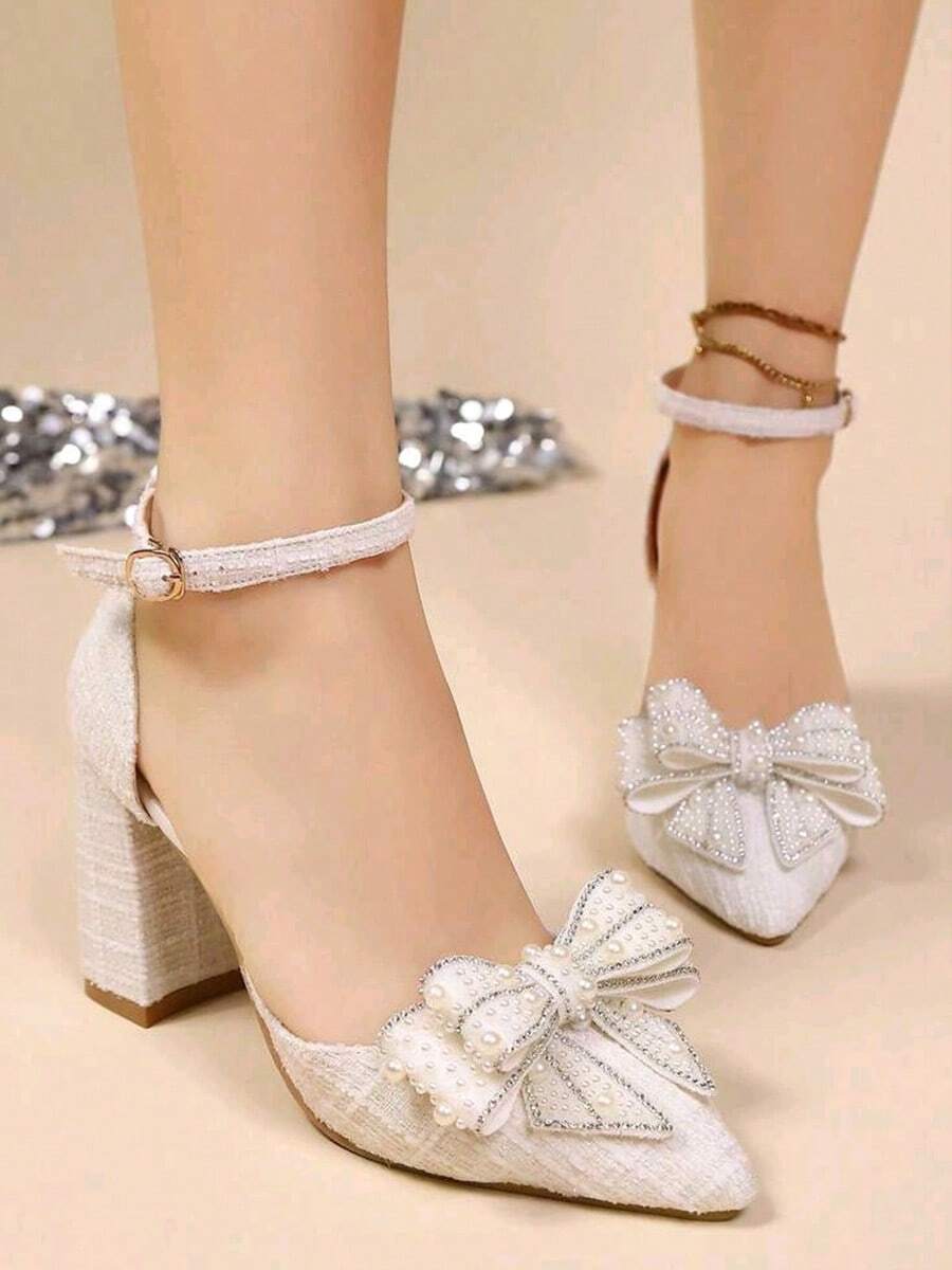 Women Pumps - White - View 1