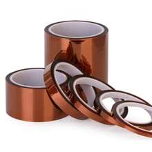 High Temperature Resistant Anti-Static Polyimide Tape, Tea Color Mylar Heat Resistant Adhesive Tape - 5mm Wide * 33m Long - View 1