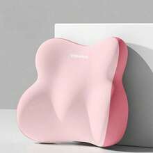 1pc Soft Waist Support Pillow, Suitable For Driving Seat, Foam Material, Can Support Lower Back, Suitable For Chair, Office Chair, Seat Cushion, Cushion, Also Suitable For Office Decoration And Room Decoration. - Multicolor - View 4