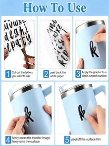 Customized Name Labels, Name Stickers, Personalized Stickers, Name Tags, Date Stickers, DIY Gifts, Handmade Crafts, Handwritten Font Stickers, Wedding Stickers, Gift Stickers. Customizable Holographic Name Stickers, Suitable For Water Bottles - Multicolor - View 6
