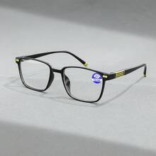 1 Pair Unisex Fashion Square Lightweight Reading Glasses, Featuring Comfortable Non-Slip Design And Lightweight Ergonomic Design, Suitable For Reading, Driving, Fishing And Daily Wear - Multicolor - View 13