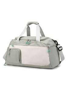 Travel Tote Bag/Backpack With Shoe Compartment, Unisex Sports Yoga Fitness Bag, Large Capacity Weekend Overnight Carry-On Bag - Multicolor - View 23