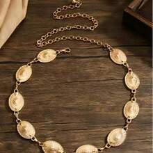 Women's Gold Fashion Waist Chain, Suitable For Daily Wear - Gold - View 4