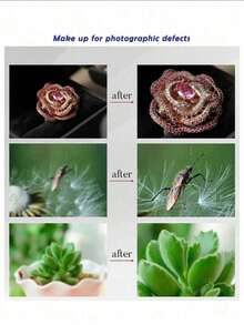 Universal Clip-On Professional 0.45X Super Wide Angle & Macro 2-In-1 Phone Lens - A - View 8