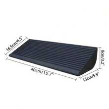EVA Yoga Stretching Wedge Board Non-Slip EVA Yoga Fitness Slant Board Portable Calf Stretching Wedge For Ankle Flexibility Squat Support Fitness And Home Balance Training - Multicolor - View 14