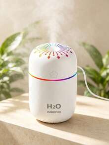 Silent Aromatherapy Diffuser + 10ml Essential Oil, USB Powered Humidifier With LED Mood Light, Long-Lasting Operation - Suitable For Living Room, Bedroom, Office - Perfect Birthday/Graduation/Valentine's Day, New Year Or Christmas Gift - Multicolor - View 15
