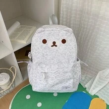 San-X Rilakkuma Tas Ransel Kartun Lucu Gaya Harajuku Jepang untuk Anak Perempuan, Versi Korea Baru, Tas Ransel Pelajar Kapasitas Besar - MultiWarna - View 15