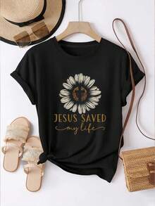 Women T-Shirts - Black - View 2