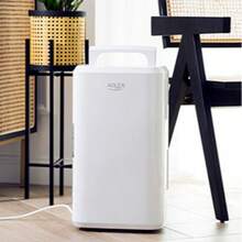 Adler Dehumidifier, Air Dryer, Moisture Absorber, Compressor Dehumidifier - 10L/24h Capacity, LCD Display, 2L Tank, 1-24H Timer, Auto Shut-Off, Continuous & Intermittent Modes - EU E Type Plug(220-240V) - View 2