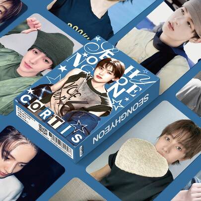 Hot New 55pcs COR TIS Boy Band Popular Star KP OP Merchandise LOMO Collection Cards - Includes Latest Individual Photos, Photo Cards, Limited Edition Idol Flash Cards, Popular Music Merchandise Singer Postcard Set, Popular Group Support Cards, Popular Music Merchandise, Popular Group Support Cards, Can Be Stored In Card Albums, Wallets, Backpacks, Etc., Also Can Be Used As Decorative Ornaments, Holiday Gifts, Bookmarks, Collection Cards