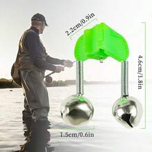5/10/15/20/25/30Pcs Clip-On Double-Sound Fishing Alarm Bells, Suitable For Fishing Rods, Sea Fishing Rods, Fishing Use, Battery Not Included - A - View 7